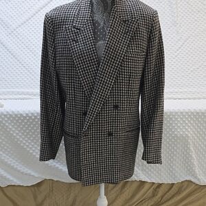 Men's Classic Houndstooth Blazer